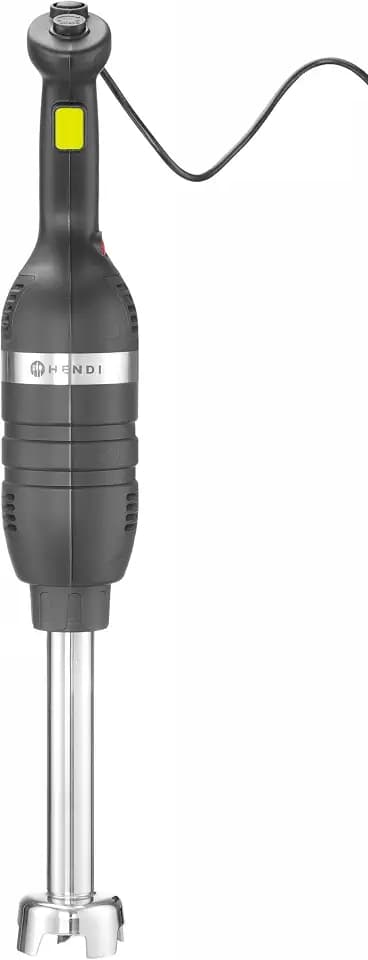 HENDI Stabmixer, Stablänge: 300mm, variable Geschwindigkeit: 4000 bis 16000 U/min, bis zu 30L, belüfteter Motor, ø100x716mm, 230V/350W, Edelstahl, Polyamide