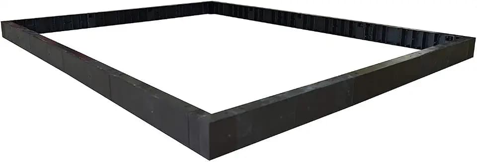 Palram Canopia Greenhouse Accessory Base Kit 6x6 Black
