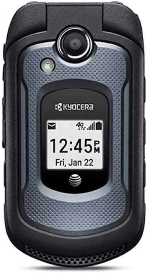 Kyocera DuraXE 4G LTE Rugged Mobile Flip-phone Unlocked for GSM Networks