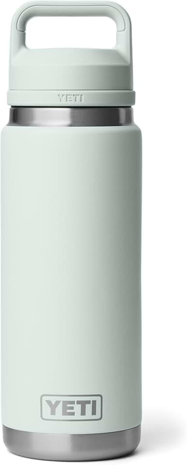 YETI Rambler 26 oz Bottle, Leakproof, Vacuum Insulated, Stainless Steel with Chug Cap, Ridgeline