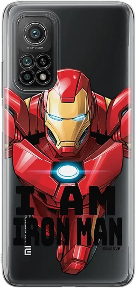 ERT GROUP Handyhülle für Xiaomi Redmi Note 11T 5G/11S 5G/Poco M4 Pro 5G Original und offiziell Lizenziertes Marvel Muster Iron Man 029 an die Form des Handy angepasst, teilweise transparent