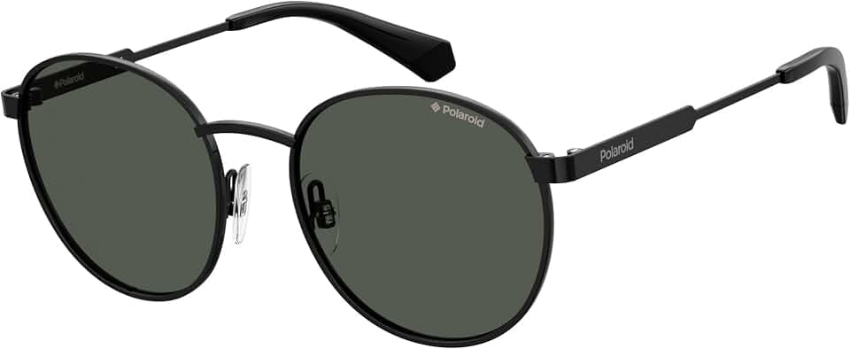 Polaroid KIDS Kinder Brille PLD 8039/S Größe 49-17 mm Schwarz polarisiert