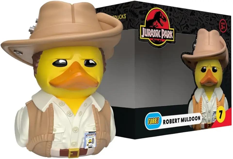 TUBBZ: Jurassic World - Robert Muldoon Rubber Duck Toy Boxed Edition 3.5"
