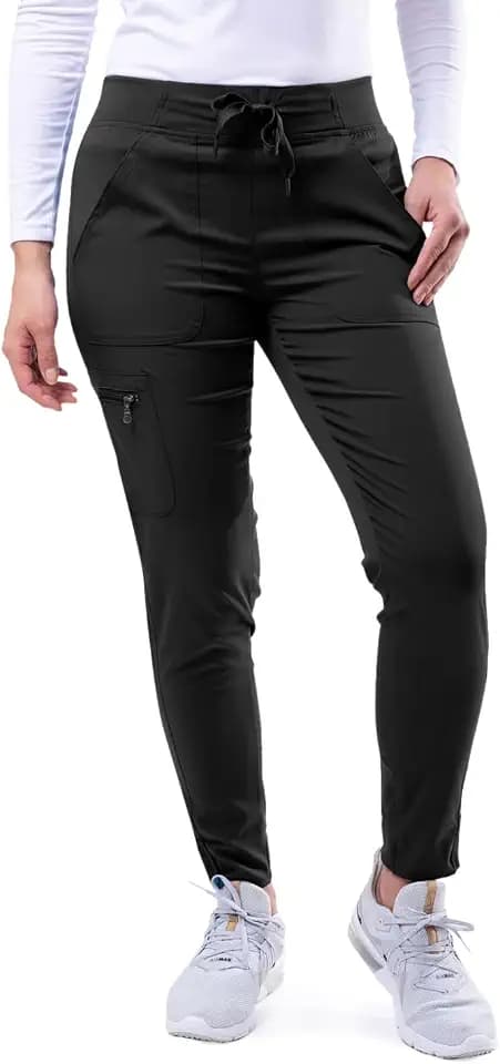 Adar Pro Scrubs for Women - Ultimate Yoga Jogger Scrub Pants