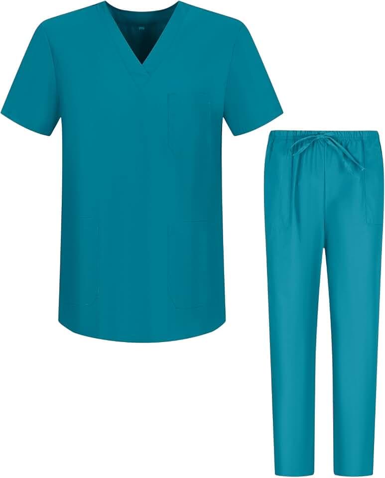 MISEMIYA - Unisex-Schrubb-Set - Medizinische Uniform mit Oberteil und Hose ref.6801-6802