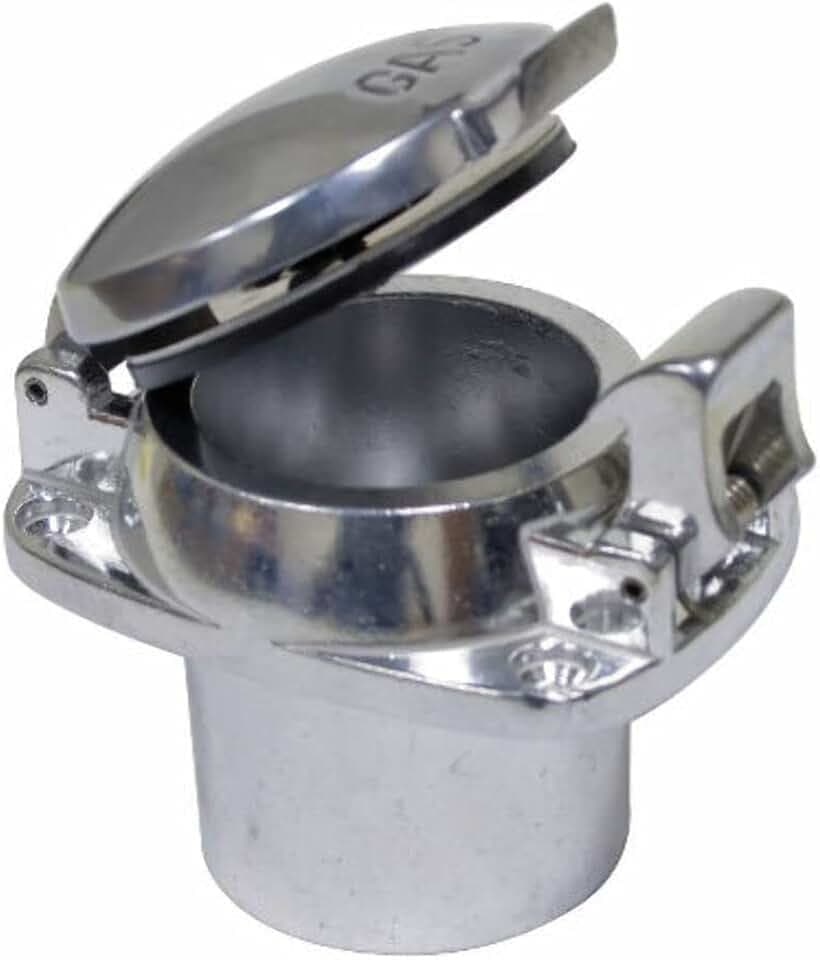 EMPI 16-6033 Flip Top Fuel Filler Cap, VW Bug, Baja, Volkswagen, Sand Rail, Sand Buggy