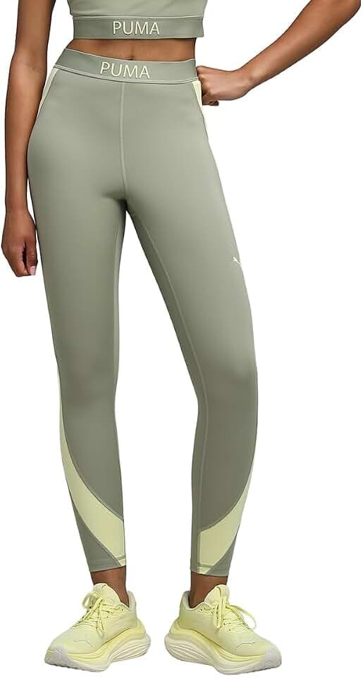 PUMA Unisex Strumpfhose W Strong Colorblocktight - Hw 7/8