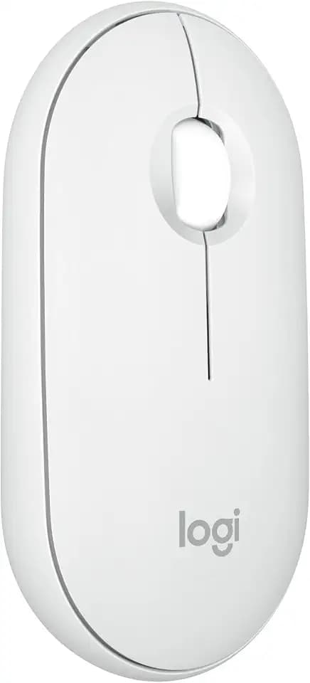Logitech M350s Pebble 2 Bluetooth Wireless Mouse - Tonal White
