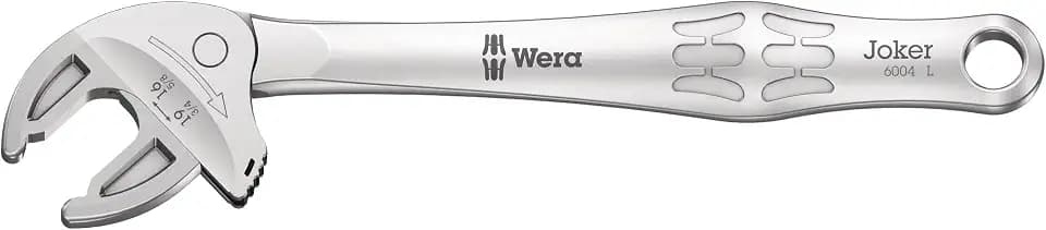 Wera '05020101001 6004 Joker L Selbstjustierender Maulschlüssel, 16-19 (5/8"-3/4")