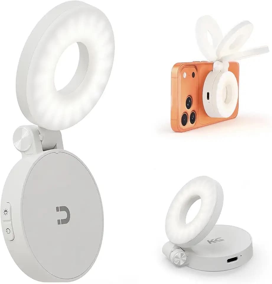 KraftGeek Magnetische Selfie Licht Kompatibel mit Magsafe