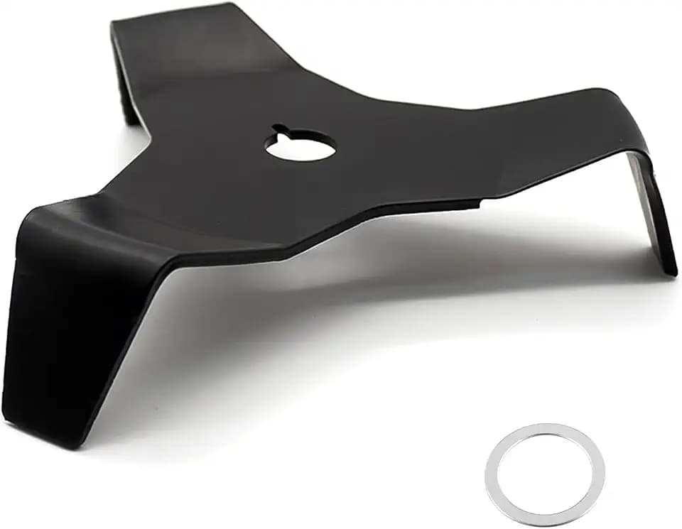 Mulchmesser Freischneider, Messer für Motorsense 3 Schneiden, Häckselmesser Freischneider Außen-Ø 300, Dicke 4mm, Loch-Ø 20mm, Dickichtmesser für Freischneider, Gartenschnitt