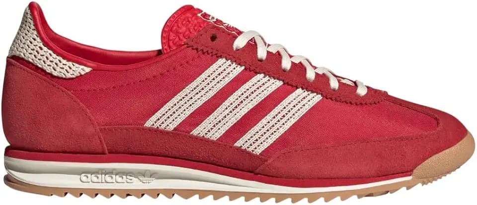 adidas Womens Sl 72 Og Lace Up Sneakers Shoes Casual - Red - Size 7.5 M