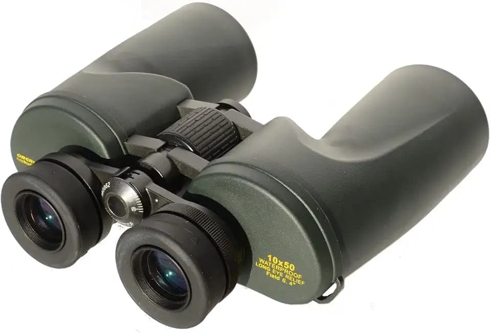 Oberwerk 10x50 Deluxe Series Binocular - Professional Binocular/Precise Center Focus/Hiking and Outdoors/Advanced Bird Watching/Waterproof/Long Eye Relief