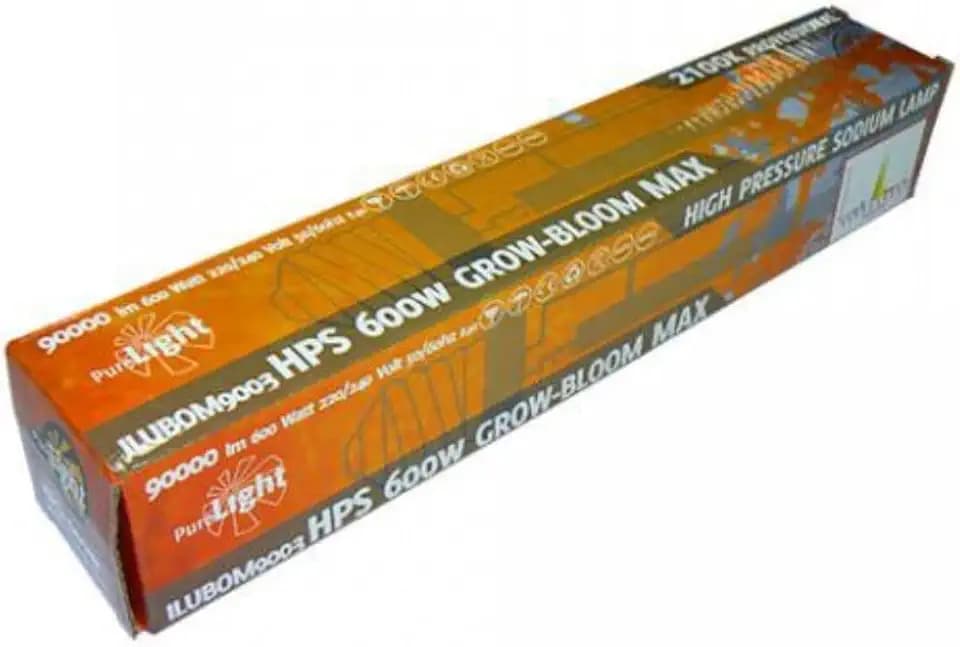 Agro Pure Light Grow-Bloom Leuchtmittel, 600 W, HPS