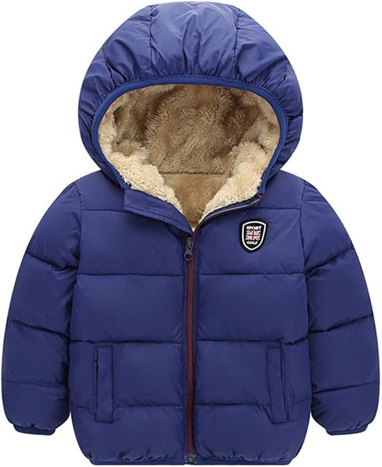 Kleinkind Baby Jungen Mädchen Mäntel Hooded Outerwear Jacken Jungen Mädchen Verdicken Warmen Winter Mäntel 2-7 Jahre