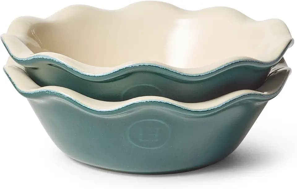 Emile Henry Modern Classics Mini Pie Dish (Set of 2)| Evergreen