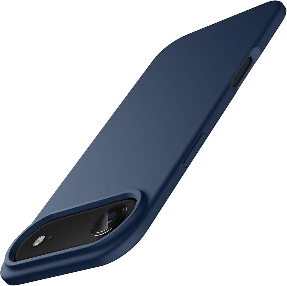 JETech Silicone Case for iPhone Air, Navy Blue
