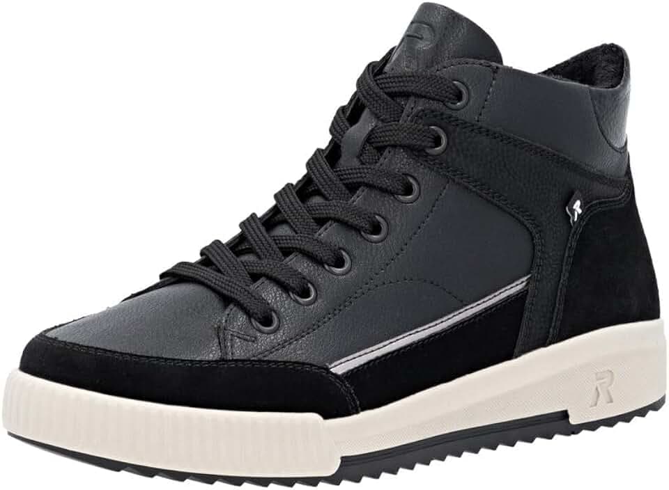 Rieker Damen Sneaker Damen schwarz