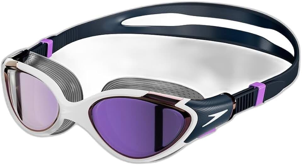Speedo Women's Biofuse 2.0 Swimming Goggles | Female Design | Patented Adjust Mechanism | Anti-fog | Anti-leak | Comfort Fit Swimming Goggles (pack of 1)