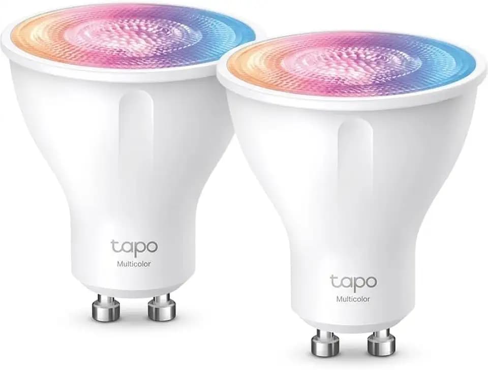 Tapo Smarte WLAN Glühbirne GU10 L630 2pack, Energie sparen, 3.5W Entspricht 50W, Mehrfarbrige dimmbare alexa lampe, home zubehör, 16 Mio Farben