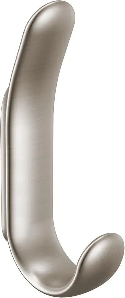 Delta Bonacci Wall Mount Double Robe & Towel Hook, Bathroom Accessory, Stainless 74535-SS
