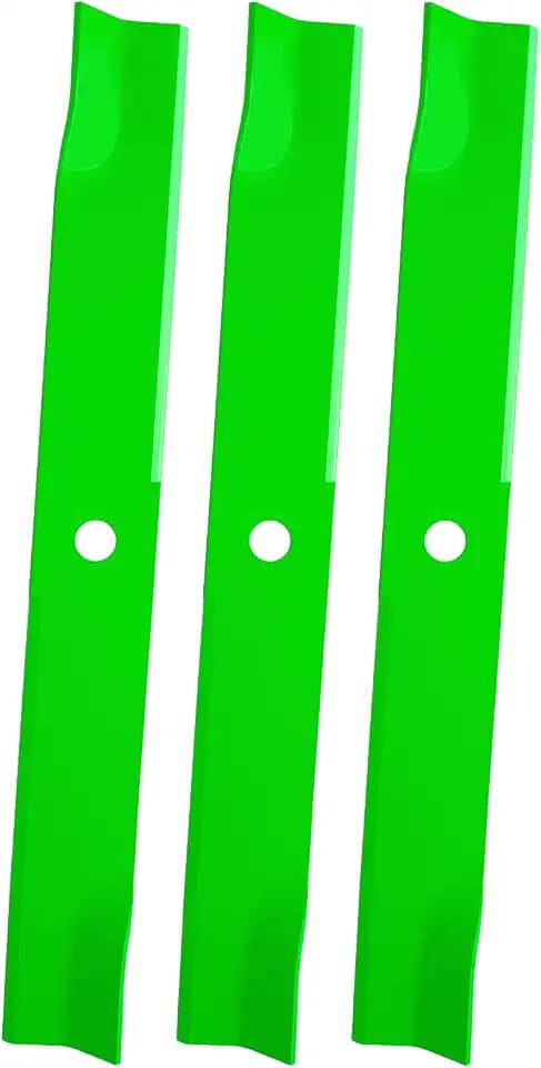 103-6384 High Lift Blades Fit for 72 inch Ex Mark Lazer Z E S X AS AC XP XS Series Turf Ranger, Toro Z Master Mower Deck Replaces 103-6384-S 103-6394 103-6394-S (3 Pack)