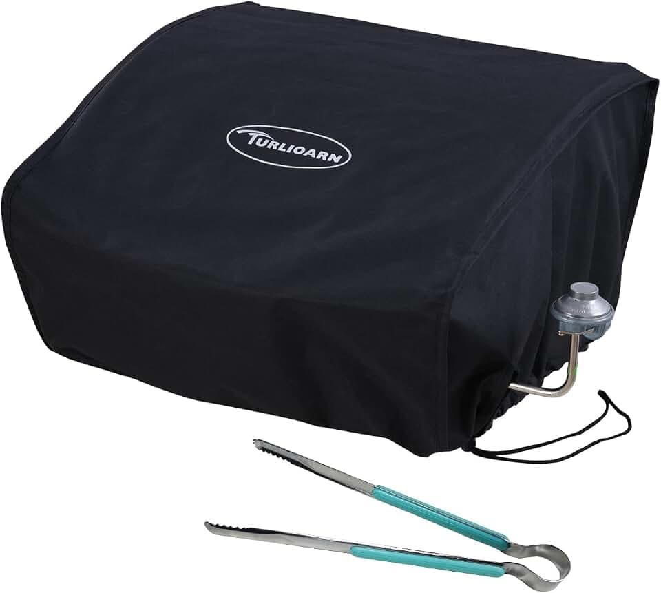 Blackstone 17" Griddle Cover - Water Resistant 600D Polyester Heavy Duty Flat Top Gas Grill Cover - Exclusively Fits Blackstone 17" Griddle Cooking Station