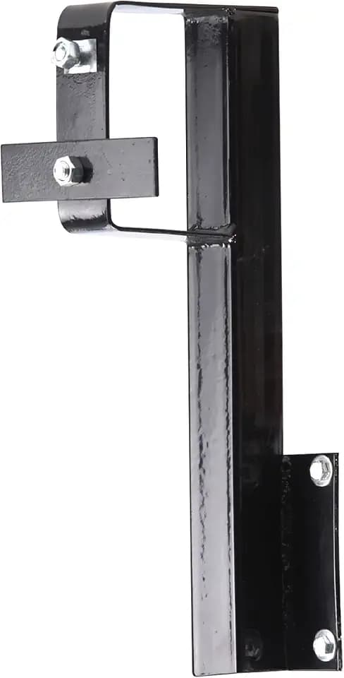 Stromberg Carlson TR-1 Rigid Spare Tire Carrier for for 4" Square Bumpers – Heavy Duty Trailer Spare Tire Mount, Fits 15" & 16" Wheels, Durable Trailer Tire Carrier for Trailers - Black