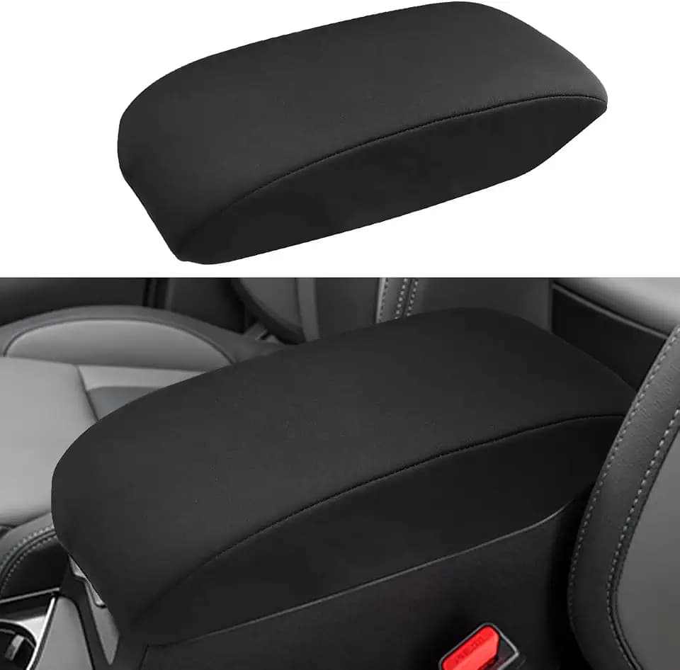 INTGET Center Console Cover for 2025 2026 Subaru Ascent Accessories 2019-2024 2020 2021 2022 2023 Car Neoprene Middle Armrest Arm Rest Box Lid Seat Cover Protector Saver (Neoprene, 2019+)
