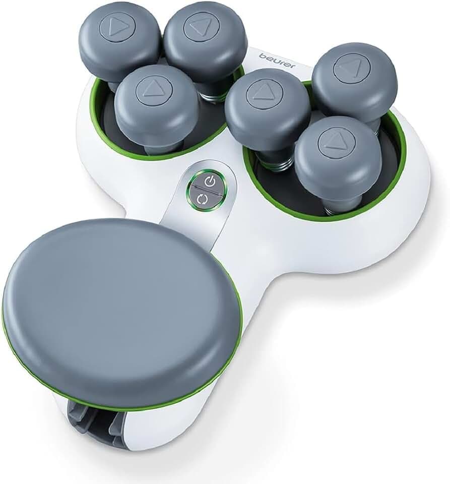 Beurer FM 200 Achillomed, Achillessehnenmassagegerät mit 6 Massageköpfen, Linderung von Problemen der Achillessehne, wohltuend und durchblutungsfördernd, ideal für Läufer, 1 Stück (1er Pack)