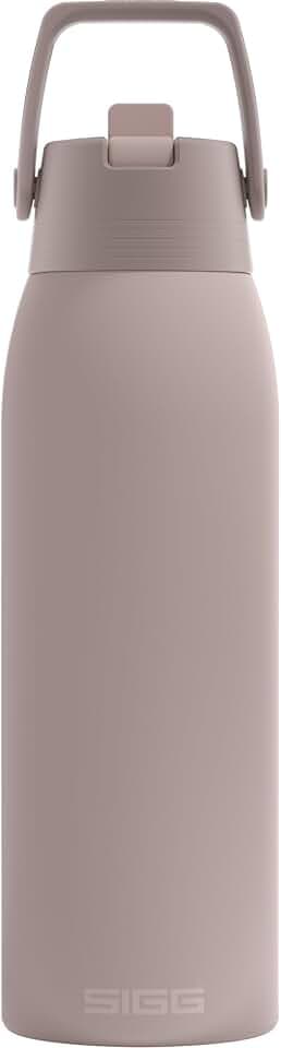 SIGG - Isolierte Trinkflasche - Thermosflasche Shield Therm FLIP - kohlensäurehaltige Getränke - Auslaufsicher - Spülmaschinenfest - BPA-frei - 90% recycelter Edelstahl - 750ML / 1L