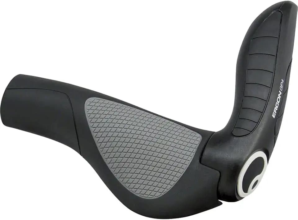 Ergon GP4-L Fahrradgriff, Black, L