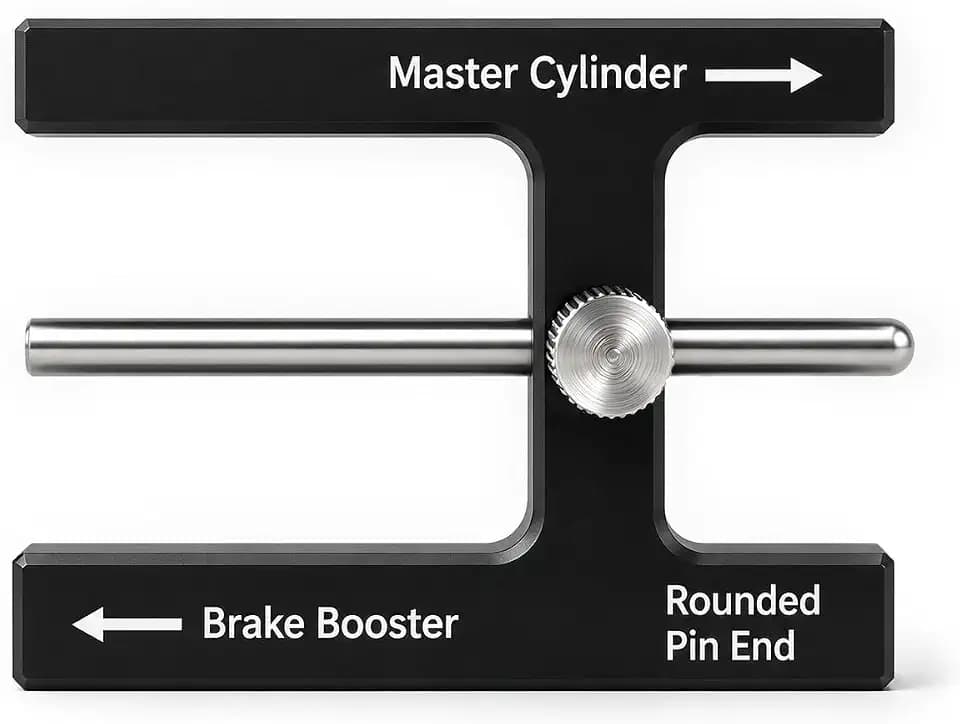 BARTOO Brake Adjustment Tool Brake Booster Rod Adjustment Tool
