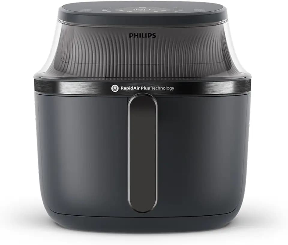 Philips Airfryer 3000 Serie Heißluftfritteuse, Schwarz, 6,2L