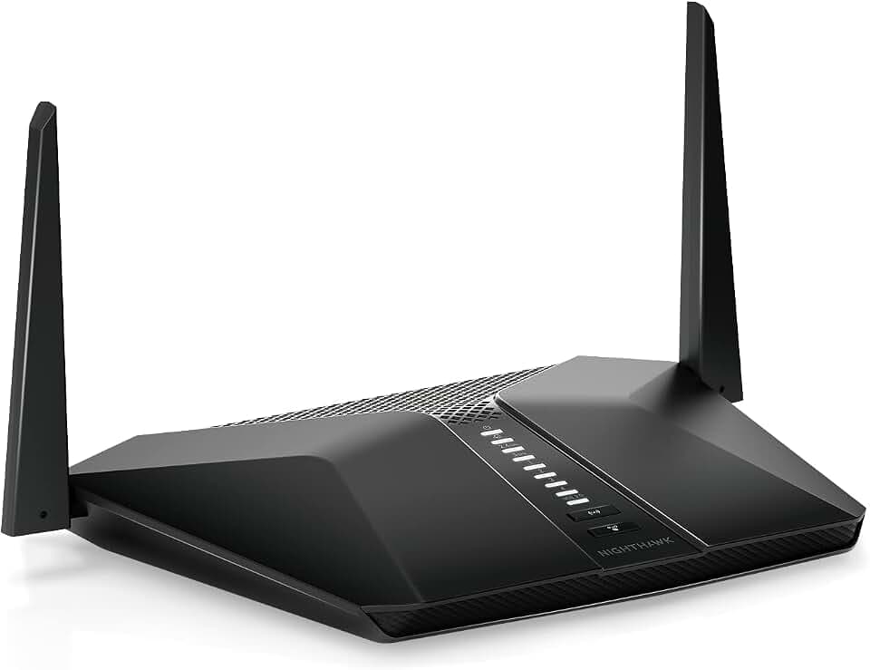 NETGEAR Nighthawk 4-Stream AX4 Wi-fi 6 Router (RAX40) – AX3000 Wireless Speed (Up to 3 Gbps) | 1,500 Sq Ft Coverage