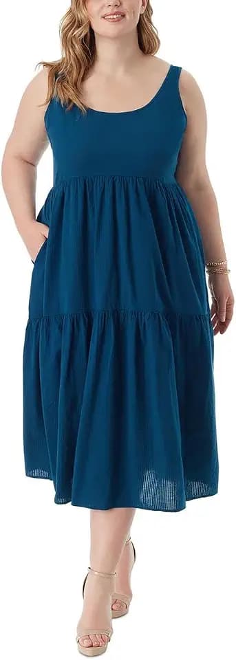 Jessica Simpson Women's Cheryl Tiered Maxi Dress