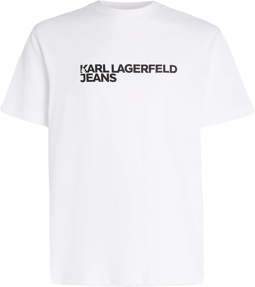 Karl Lagerfeld Jeans Herren Regular Short Sleeve T-Shirt