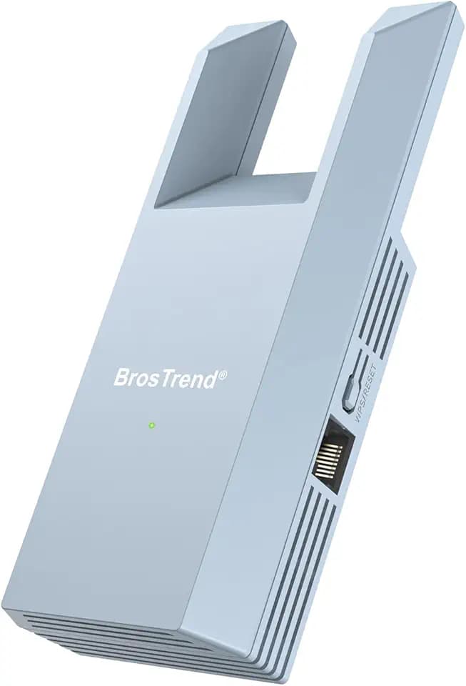 BrosTrend N300 WLAN Bridge, LAN auf WLAN Adapter für Drucker, TV, PC, etc.