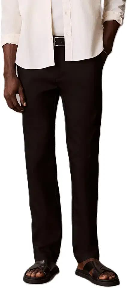 Calvin Klein Men's Modern Stretch Chino Wrinkle Resistant Pants