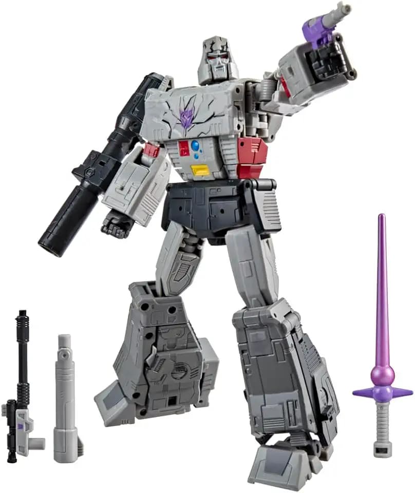 Transformers Studio Series MTMTE Kollektion Kampf um Cybertron Megatron, verwandelbare Leader-Klasse Action-Figur (21,5 cm), Roboter-Spielzeug ab 8 Jahren
