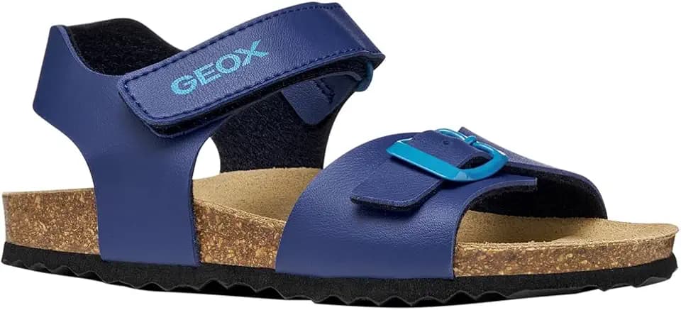 Geox J Ghita Boy B Sandal, ROYAL/Sky, 32 EU
