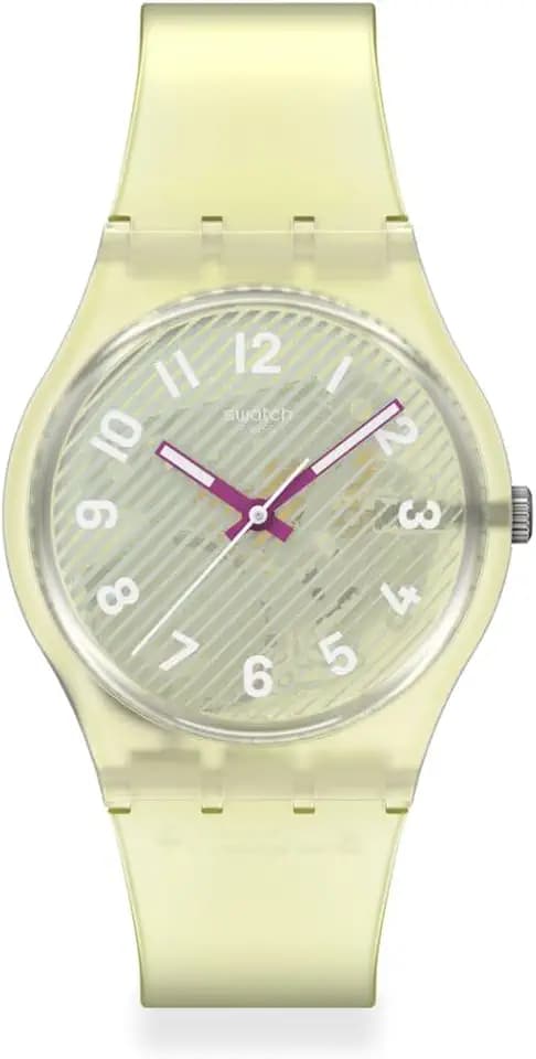 Swatch Gent Unisex Casual Watch Bio-sourced Quartz Water Resistant