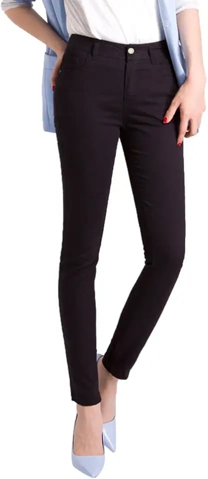 Demon&Hunter 822 Serie Damen Denim Dünn Jeanshosen Jeans