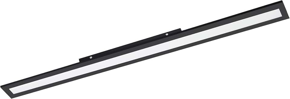 EGLO connect.z Smart-Home LED Deckenleuchte Salobrena-Z, L x B 120 x 10 cm