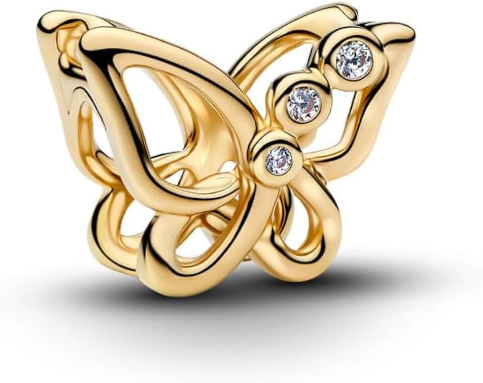 PANDORA Butterfly Openwork Charm 764369C01 Charm Anhänger