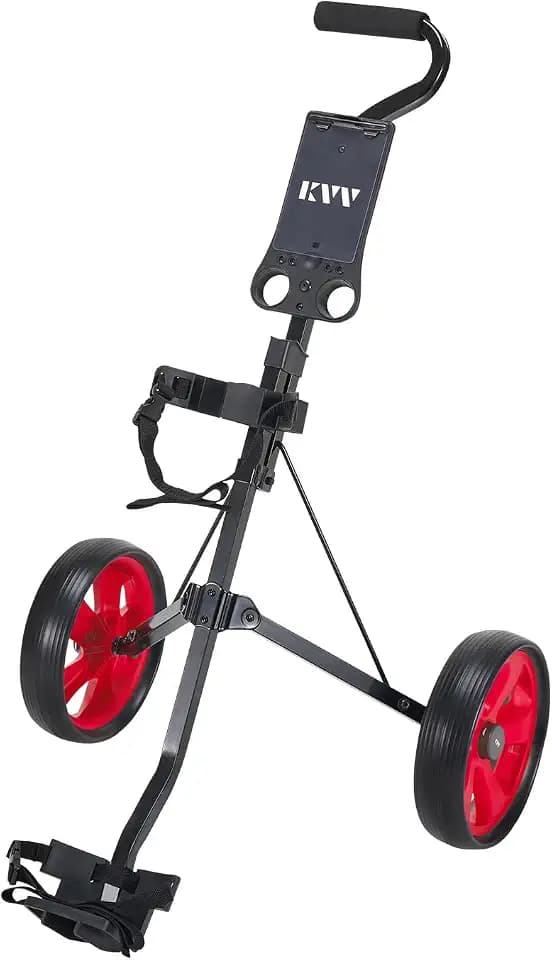 KVV 2-Wheel Junior Golf Cart for 3-10 Years Old Adjustable Upper Bracket
