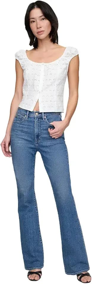 Gap Women's High Rise Flare Denim Jeans