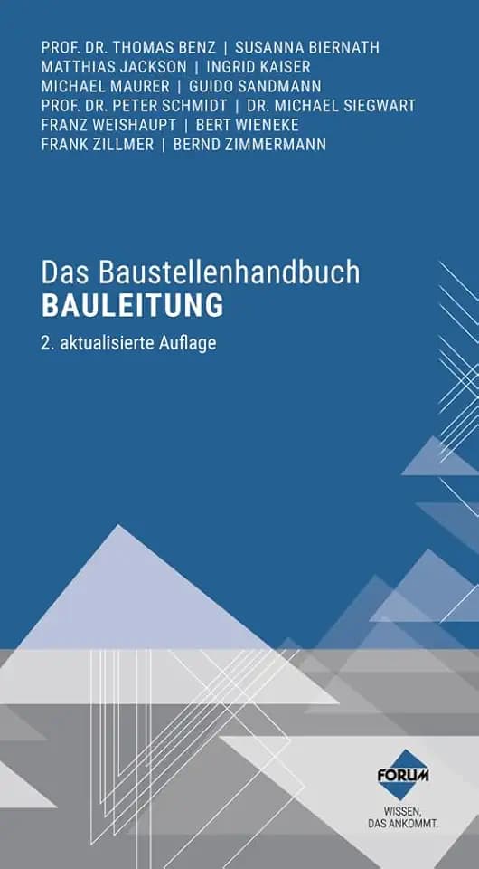 Das Baustellenhandbuch Bauleitung: Kombi-Paket: Buch und E-Book (PDF+EPUB)