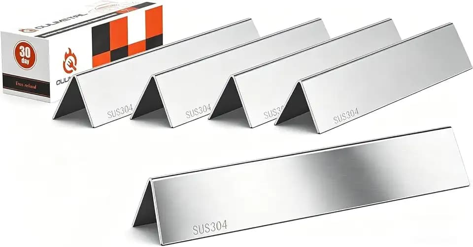 QuliMetal SUS304 17.5" Flavorizer Bars for Weber Genesis 300 Series Grills