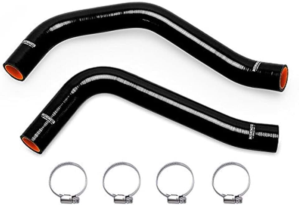 Mishimoto MMHOSE-TAC40-05BK Silicone Radiator Hose Kit Compatible With Toyota Tacoma 4.0 2005-2015 Black